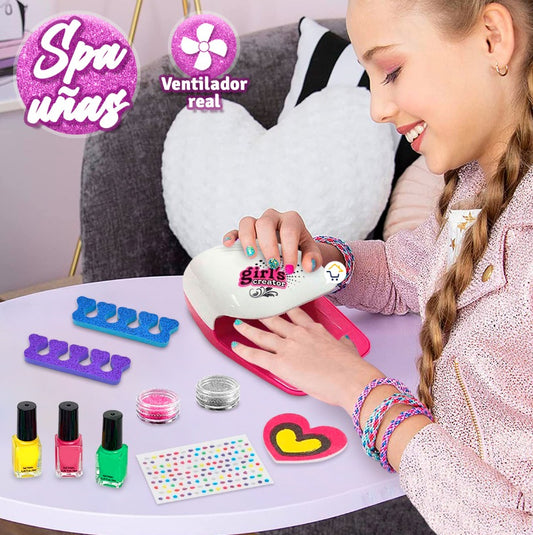 Kit Secadora De Uñas Juguete MBK326