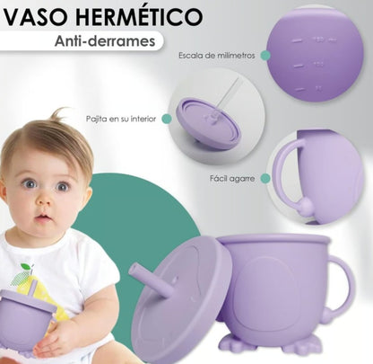 KIT SET ALIMENTACION PARA BEBE PREMIUM