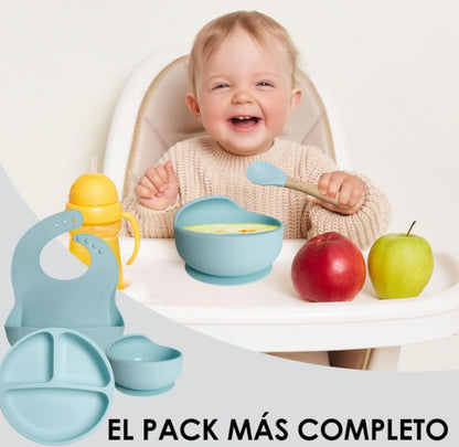 KIT SET ALIMENTACION PARA BEBE PREMIUM