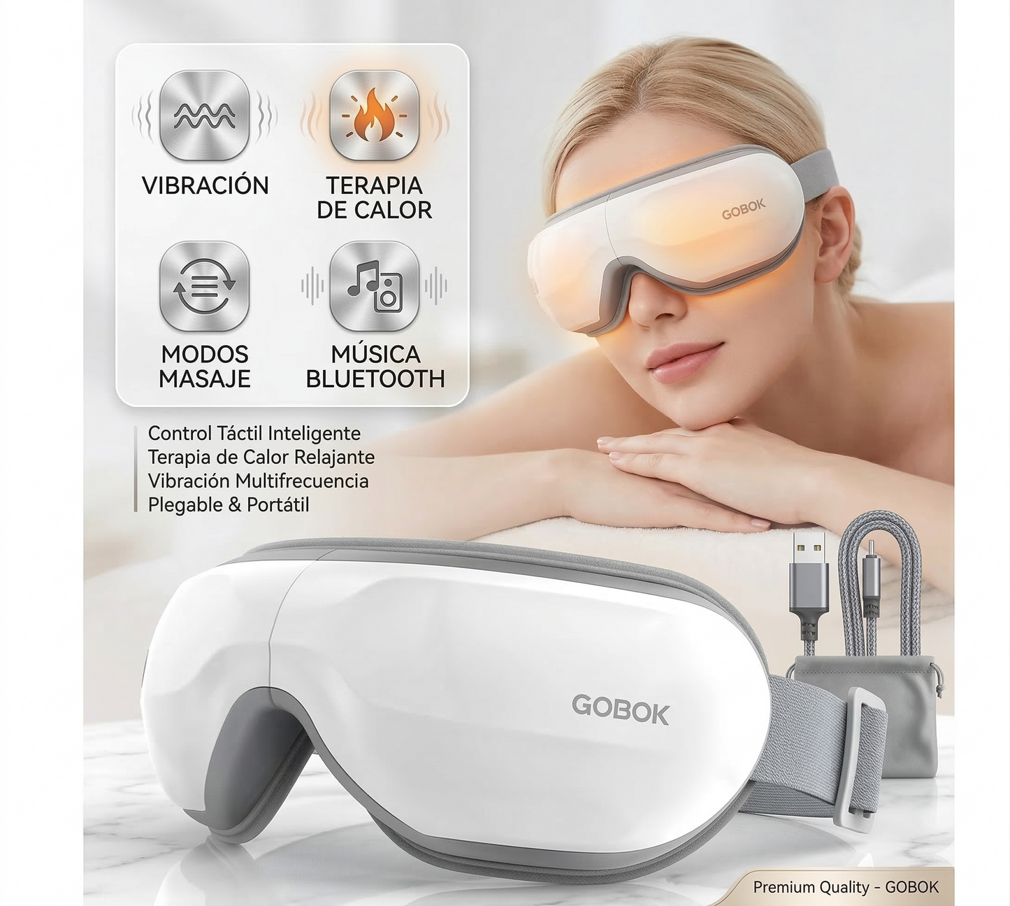 Gafas de Descanso Inteligentes: Un Spa para tus Ojos en Casa