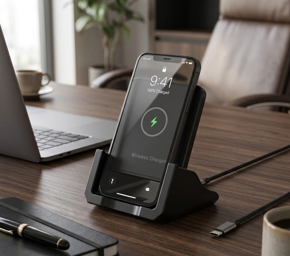 Soporte Para Celular Carga Inalámbrica