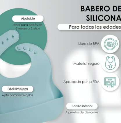 KIT SET ALIMENTACION PARA BEBE PREMIUM