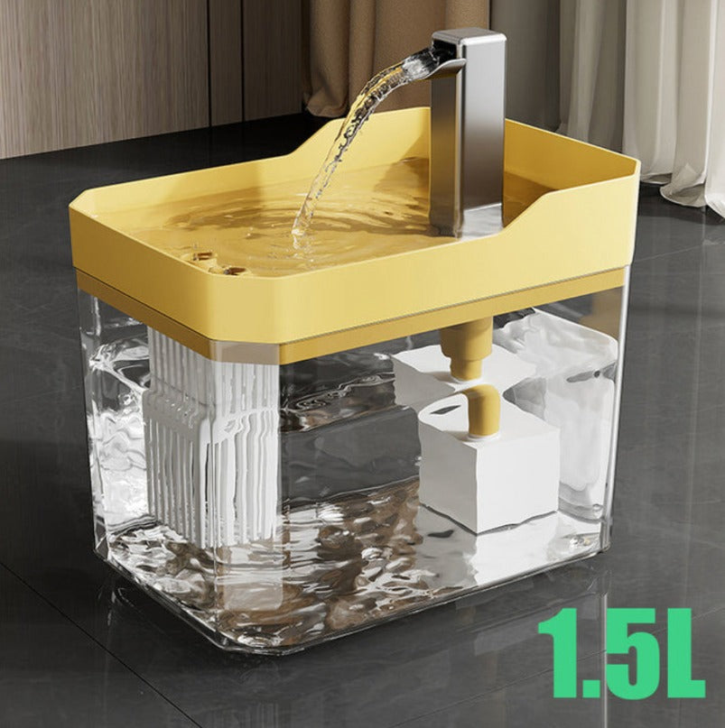 Dispensador De Agua Automático Para Mascotas: 1.5L Libre De BPA