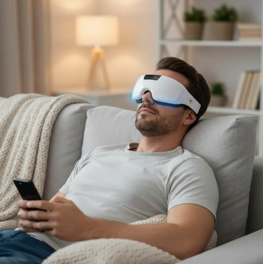 Gafas de Descanso Inteligentes: Un Spa para tus Ojos en Casa