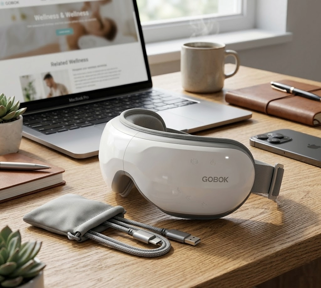 Gafas de Descanso Inteligentes: Un Spa para tus Ojos en Casa