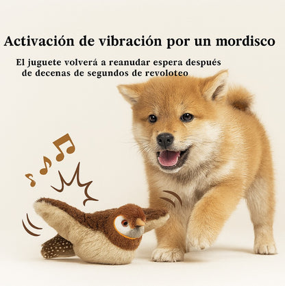 Juguete Pájaro Eléctrico Para Gatos: Con Sonido Y Movimiento Real