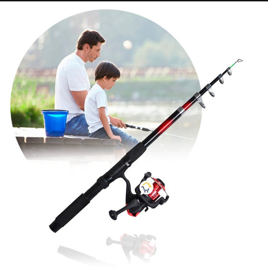 Caña De Pescar 2.10 Mts Anzuelos SY200