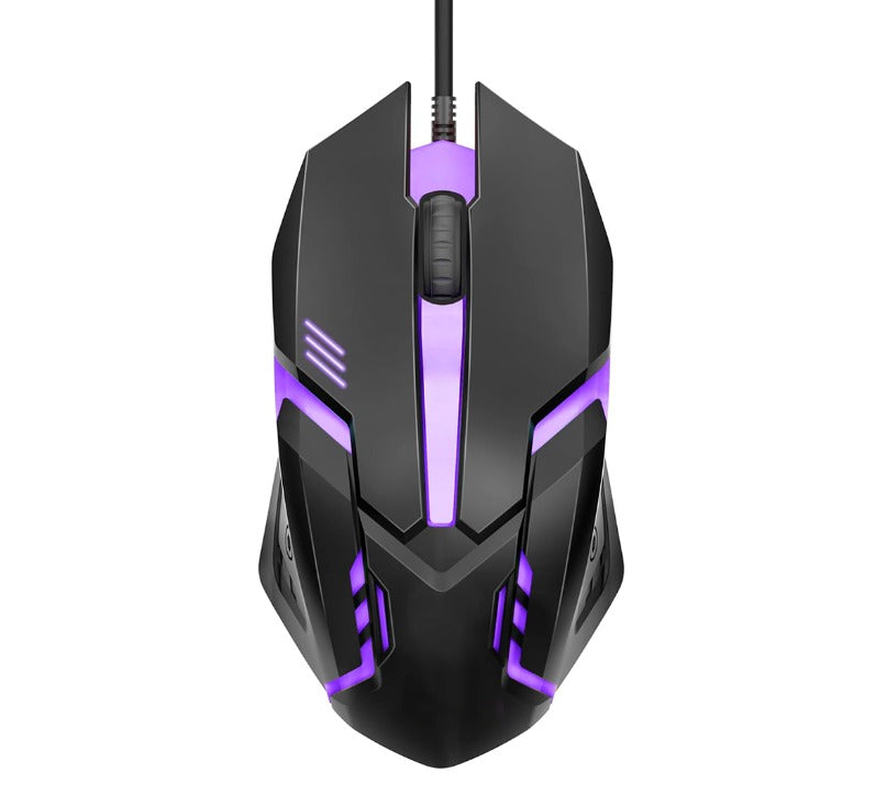 Combo Gamer KT288: Teclado RGB + Mouse LED para Dominar la Noche