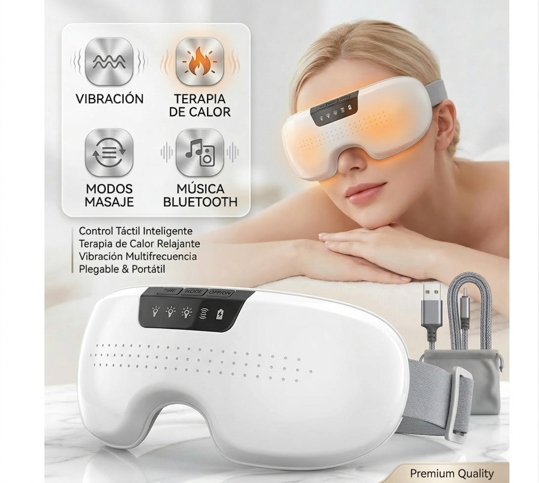 Gafas de Descanso Inteligentes: Un Spa para tus Ojos en Casa
