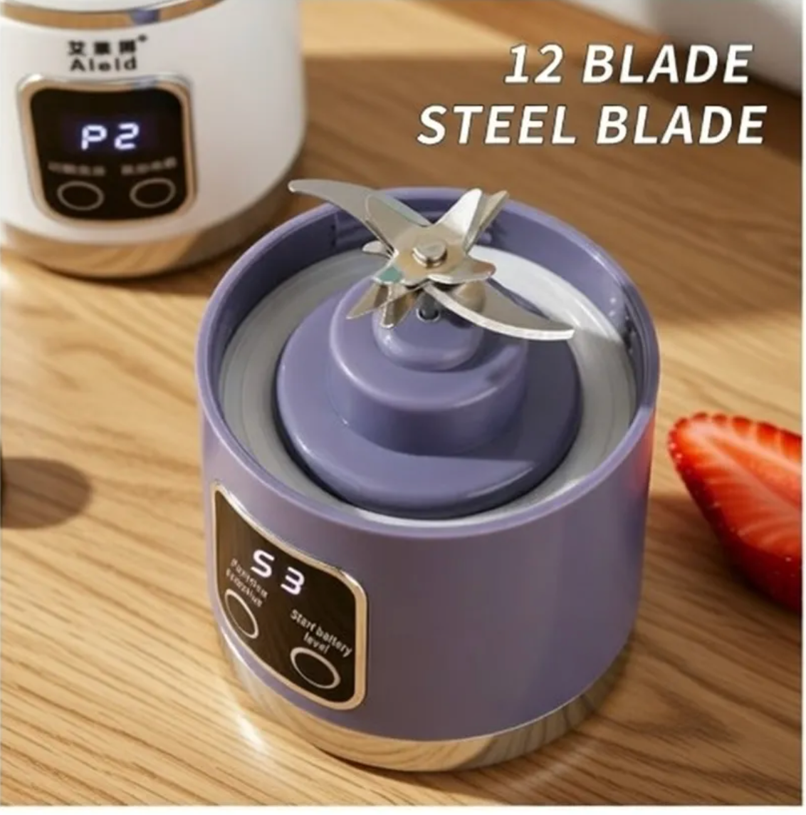 Licuadora Portátil Recargable USB (380 ml) Batidos Frescos Donde Quiera que Vayas