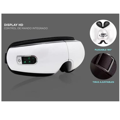 Gafas Masajeador Ocular Bluetooth